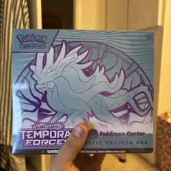 Temporal Forces Pokemon Center Elite Trainer Box ETB Walking Wake - Image 1