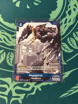 Megaguirus P 052+ Foil Godzilla Card Game 1st Edition Rare Parallel Battle - Image 1