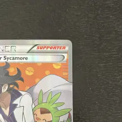 Pokemon TCG XY Steam Siege Full Art Professor Sycamore Single - Image 5