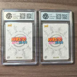 CCG 9.5 Kayou Naruto Card Tsunade & Haruno Sakura NR-SE-011 NR-SE-012 - Image 2