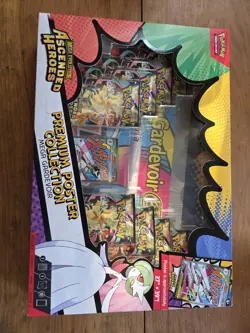 Pokemon Mega Evolution Ascended Heroes Premium Poster Box Gardevoir 2024 Promo - Image 1