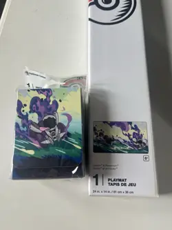 Pokemon Center Lot. 17” Jolteon Plush. 2022 Battle Academy. Playmat And Deck Box - Image 4