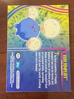 2001 Topps Pokemon Johto Series 1 TV Animation #189 Jumpluff Foil Rare - Image 2