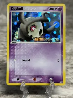 2005 Pokemon Ex Emerald Duskull Reverse Holo #46/106 Stamped - LP / Near Mint - Image 1
