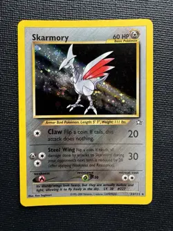 Skarmory Neo Genesis Holo 13/111 English Pokemon 2000 NM - Image 1