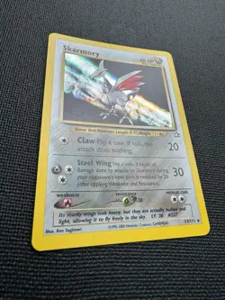 Skarmory Neo Genesis Holo 13/111 English Pokemon 2000 NM - Image 2