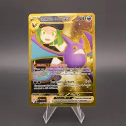 Team Rockets Crobat EX SV Destined Rivals Hyper Rare Gold 242/182 NM Pokemon TCG - Image 1