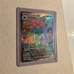 Pokemon Venusaur ex 198/165 Scarlet & Violet 151 Special Illustration Rare Holo - Image 1