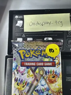 22.38g Prismatic Evolutions Pokemon Booster Pack New Sealed - Image 3
