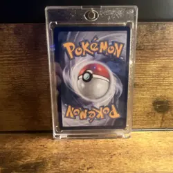 Pokemon Team Rocket's Meowth Full Art Holo Illustration Rare Sv10 203/182 - Image 2