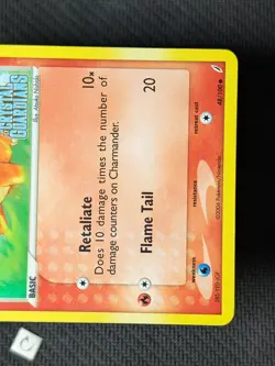 Charmander 48/100 - Crystal Guardians Stamped Reverse Holo Pokemon TCG NM - Image 5