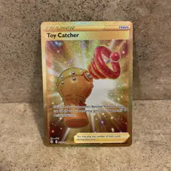 Toy Catcher - 233/203 Gold Secret Rare Evolving Skies - Pokemon TCG 2021 - NM/M - Image 2
