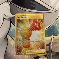 Toy Catcher - 233/203 Gold Secret Rare Evolving Skies - Pokemon TCG 2021 - NM/M - Image 3