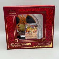 Pokemon TCG: Charizard ex Super-Premium Collection Box - Figure & 1x Promo Only - Image 1