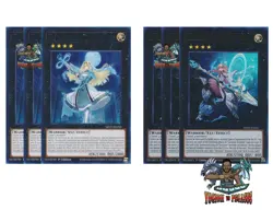 Yugioh! 3x Exosister Gibrine Asophiel MP23 Rare 1st Ed NM - Image 1