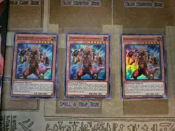 YUGIOH 3X DINOWRESTLER IGUANODRAKA DAMA-EN094 SUPER 1ST ED NM - Image 1
