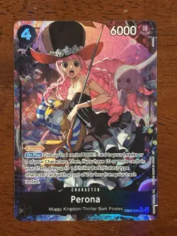 One Piece TCG Perona Alt Art EB03-045 Extra Booster Heroines Edition English NM - Image 1