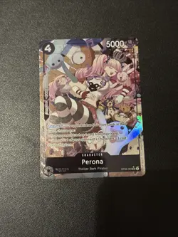Perona OP06-093 SR Alternate Art Wings Of The Captain One Piece NM - Image 1