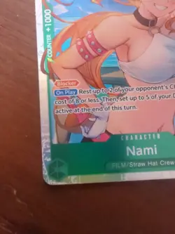 Nami OP14-031 (SR) The Azure Sea’s Seven One Piece TCG English - Image 4