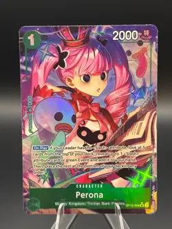 Perona OP12-034 Alt art One Piece TCG SR NM - Image 1