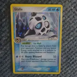 Glalie 34/101 Uncommon EX Hidden Legends Energy Holo Pokemon Card TCG - Image 1