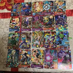 Dragon Ball Super Hero 100 mixed Card Lot Frieza gohan vegeta trunks Goku - Image 1