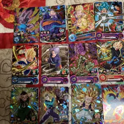 Dragon Ball Super Hero 100 mixed Card Lot Frieza gohan vegeta trunks Goku - Image 2
