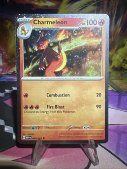 Charmeleon 005/165 MEW EN-151 Cosmos Holo Promo Pokemon Card NM - Image 1