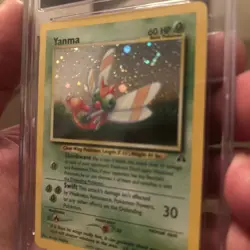 Pokemon Neo Discovery Yanma TCG Card #17/75 Unlimited Holo Rare 2001 - Image 5