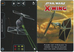 Star Wars X-Wing 2.0 TIE Academy Pilot Alternate Art Card Promo Asmodee AMG - Image 1