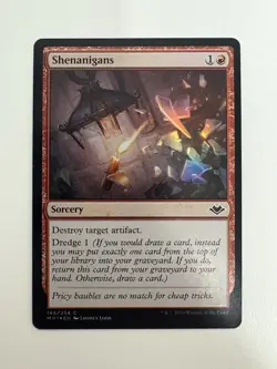 Shenanigans Foil MTG Magic the Gathering Card NM Near Mint MH1 - Image 1