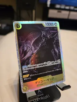 Bandai Gecko Moria OP14-104 Character Holo Card 10000 Power 8 Cost One Piece!! - Image 2