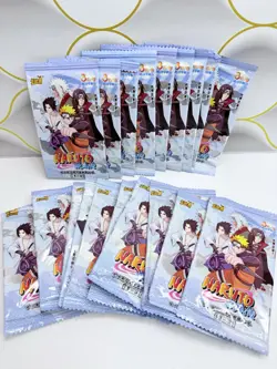 19 Packs Naruto Kayou Tier Factory Seal Itachi Cloud Naruto Trading Card CCG - Image 1