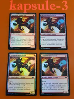 4x Sarpadian Simulacrum | FOIL | Modern Horizons 3 | MTG Magic Cards - Image 1