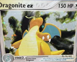 Dragonite ex 90/97 EX Dragon Holo Pokemon Card SWIRL Rare Relist for last bid w - Image 4