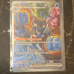Pokemon TCG Palafin EX 151/131 Prismatic Evolutions Rare Holo Card - Image 1