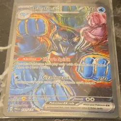 Pokemon TCG Palafin EX 151/131 Prismatic Evolutions Rare Holo Card - Image 3