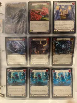 Flesh and Blood Binder Lot Foils, Majestics, Rares, etc. Near Mint Cards! - Image 2