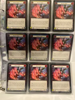 Flesh and Blood Binder Lot Foils, Majestics, Rares, etc. Near Mint Cards! - Image 5
