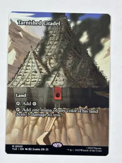 MTG Tarnished Citadel (Borderless) – Avatar: The Last Airbender – Mythic – NM - Image 1