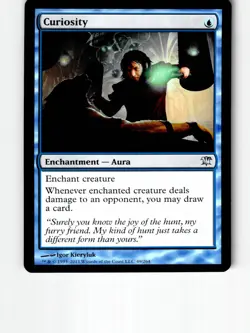 Curiosity 49 Uncommon Innistrad Magic: The Gathering Lightly Played - Image 1