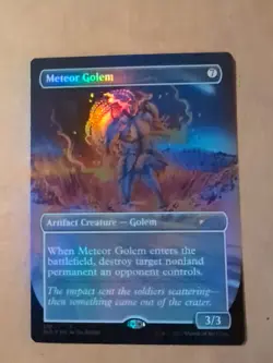 Meteor Golem (285) Secret Lair Drop Foil - Image 1