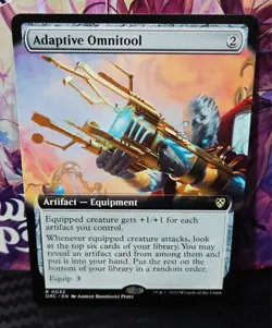 magic the gathering - Adaptive Omnitool - Artifact - Equipment - Rare -Colorless - Image 1