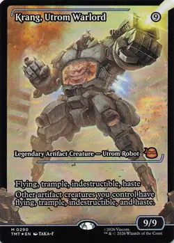 Krang, Utrom Warlord (Showcase) 290 M Foil TMT NM - Image 1