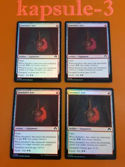 4x Inventor's Axe | FOIL | Modern Horizons 3 | MTG Magic Cards - Image 1