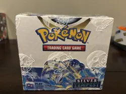 Pokemon Sword & Shield Silver Tempest Booster Box Sealed 820650860911 - Image 1