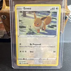 Pokemon Eevee SWSH190 Sword & Shield Promo Holo Basic 60 HP - Image 1
