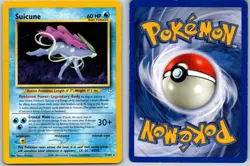 SUICUNE POKEMON NEO REVELATION 27/64 RARE MP - Image 1