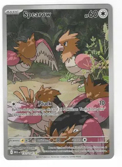Pokemon TCG: Spearow (Illustration Rare) - 151/132 - ME01: Mega Evolution - NM - Image 1