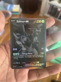 Zekrom EX Black Bolt 172/086 BWR English, NM FRESH PULLED Pokemon TCG - Image 1